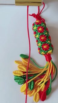 Красивая техника узелкового плетения