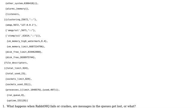 DevOps & SysAdmins: RabbitMQ Memory Consumed By Erlang Writers, And Nothing Is Paged To Disk