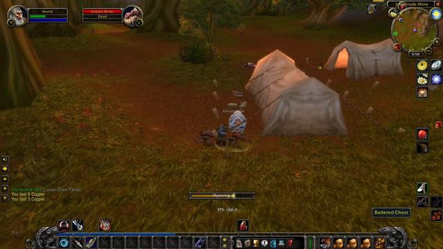 World of Warcraft classic low level gold farming Jasperlode Mine, Elwynn Forest