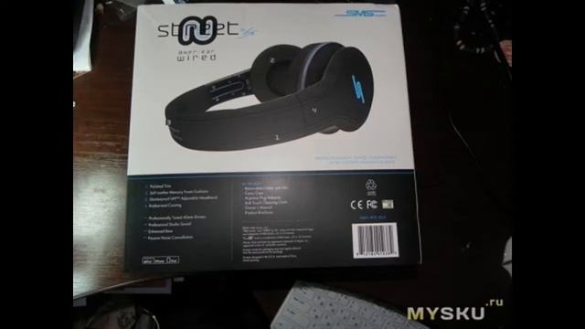 Дилетантский обзор реплики наушников SMS Audio STREET by 50 Cent (Over-Ear) и сравнение ... | #Обзо