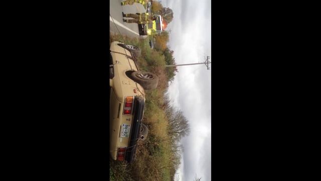 1981 Celica overturned