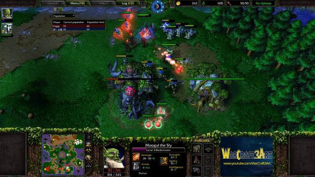 Foggy(NE) vs HuG(ORC) - WarCraft 3 Frozen Throne - RN3844