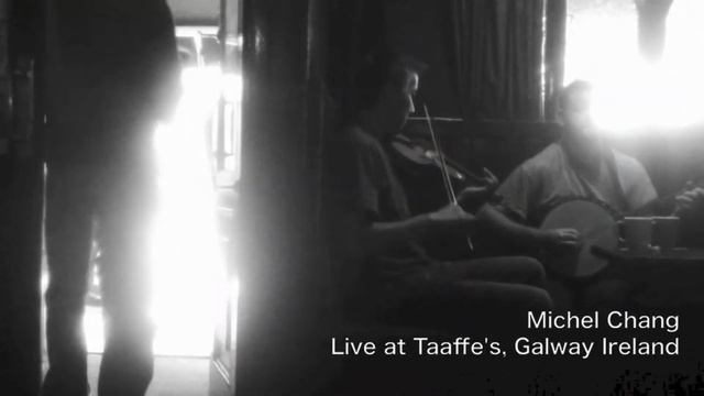 Live Fiddle From Irish Pub In Galway Ireland, Michel Chang At Taaffe's Bar In Galway