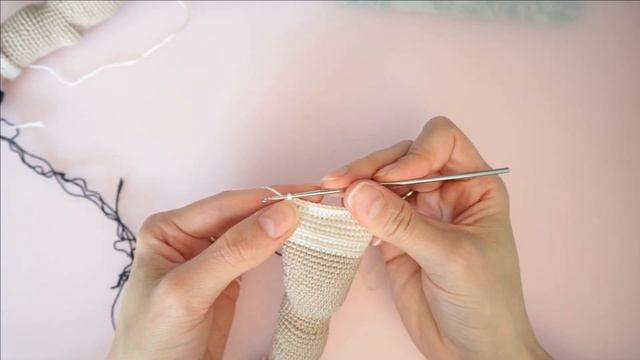 # 121 [] 1 How To PAIR, CONNECT, JOIN, ATTACH Amigurumi Doll's FLAT Legs | No Chain With A New Yarn