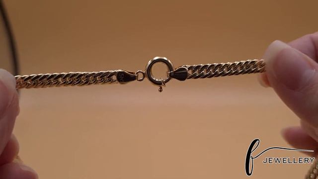 14ct Gold Double Curb Chain - 9mm - 18 Inches