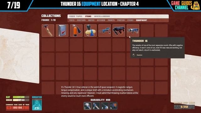 Breathedge All Equipment Locations