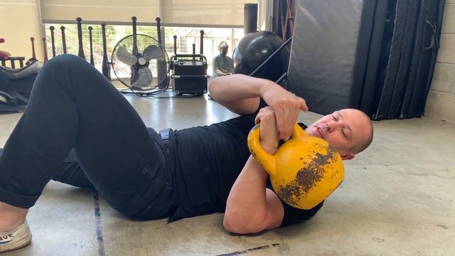 070 - Kettlebell Turkish Getup Base Floor Press