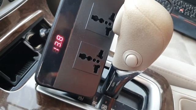 Charge your laptop from the car...