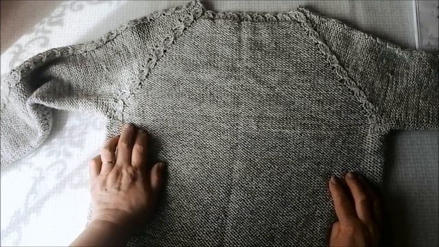 Вяжем КРАСИВЫЙ, МОДНЫЙ ПУЛОВЕР спицами / Экспресс МК/ ЧАСТЬ 2