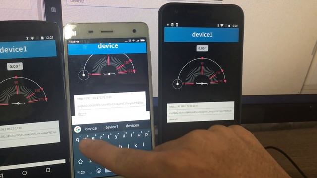 Websocket xpaas demo with multiple devices