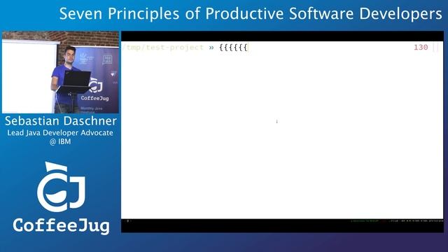 Seven Principles of Productive Software Developers by Sebastian Daschner | CoffeeJUG Meetup