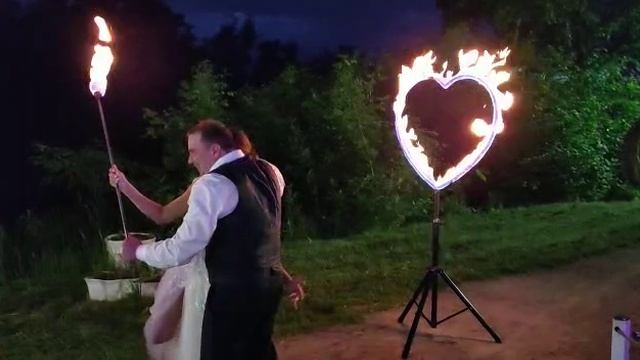 Сердце пиротехническое