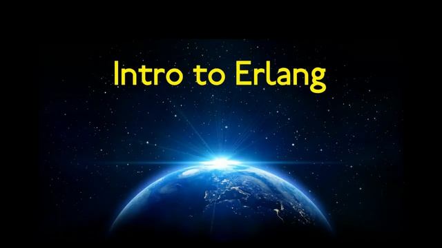 Intro to Erlang, 15 November at Bengaluru