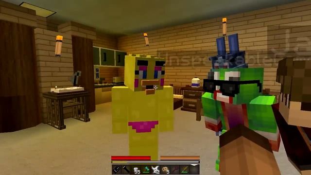 FNAF World - ENDO 01! (Minecraft Roleplay) Night 7
