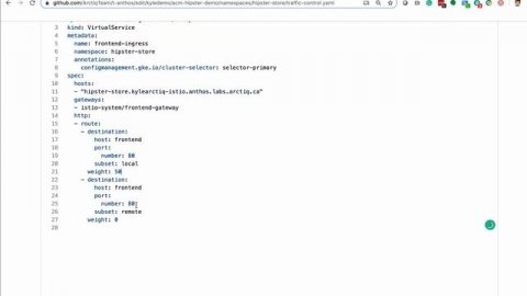 Anthos Config Management - Demo