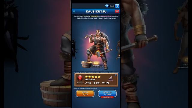 ПРИЗЫВ КАЛЕВАЛЫ Х20  ЛОВИМ АЙНУ И КУЛЛЕРВО  Empires Puzzles Империя Пазлов  Kalevala Summons 20х