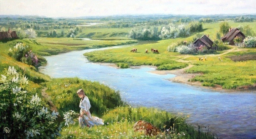 За тихой рекою. Екатерина Шелехова. (акапелла)