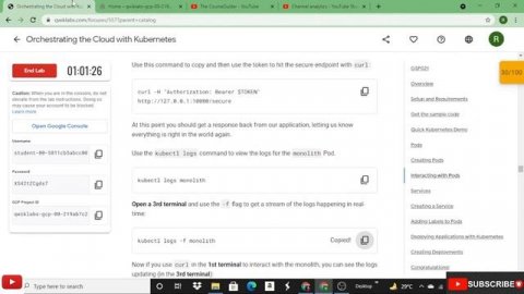 Orchestrating the Cloud with Kubernetes || GSP021 || 30 Days google Cloud Challenge || Qwiklab.