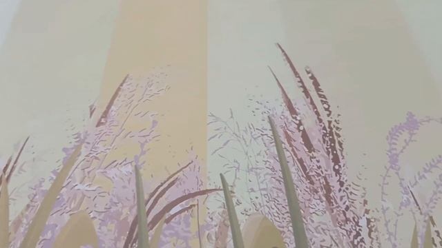 Бумажные фотообои бесшовные Verol "Фламинго в розовых джунглях" обои бумажные для стен