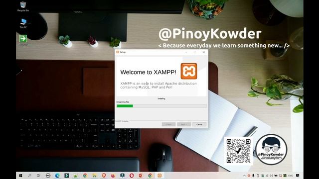 「PinoyKowder」Laravel Tutorial Series - #1 How to Install XAMPP Server + Laravel Web Project Tagalog