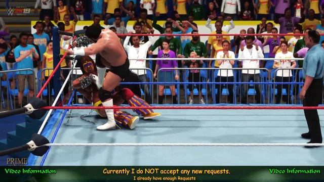 ⭐WORLD MOD PREMIERE⭐ CHAIN MATCH | Hercules VS. The Ultimate Warrior | 2K19 Gameplay