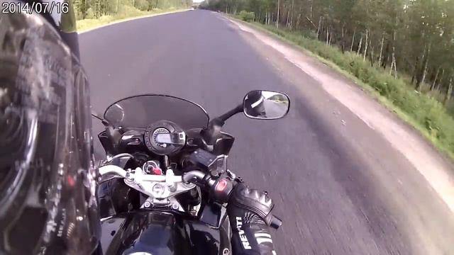 Yamaha FZ 6 S Fazer  . Полетаем _