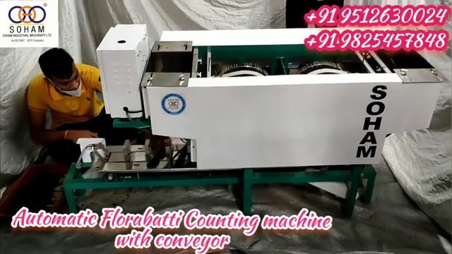 Automatic Agarbatti counting machine with conveyor