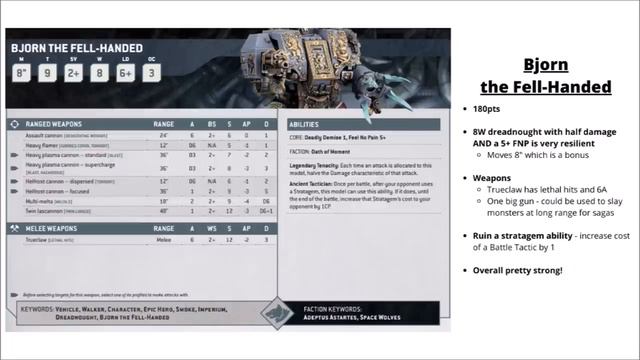 Space Wolves in Warhammer 40K 10th Edition - Army Overview, Datasheets + Index Review