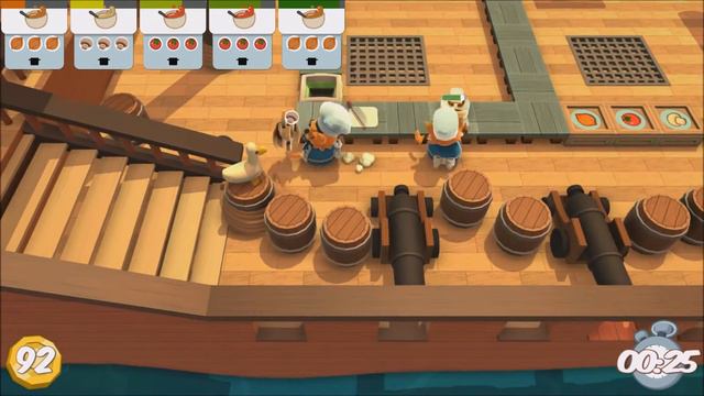 Preview - Overcooked! - Xbox One Single Player Gameplay