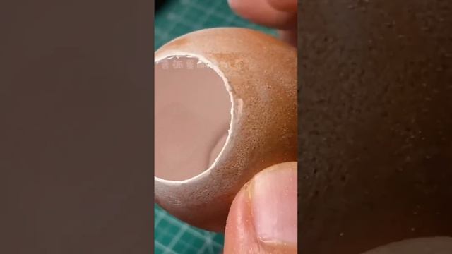 Amazing Creative Egg Shell Art #shorts