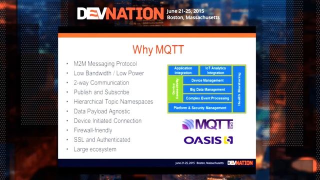 DevNation 2015 - Andrea Ceiner - Is your MQTT broker IoT-Ready