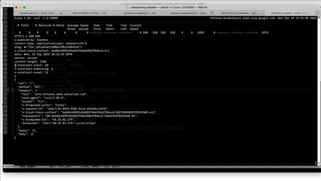 Envoy proxy and the Apigee Adapter for Envoy
