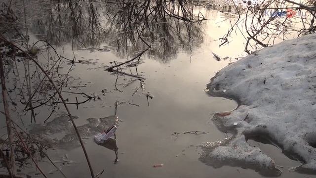 В Курске, затопленная Стрелецкая слобода стала городской «достопримечательностью».