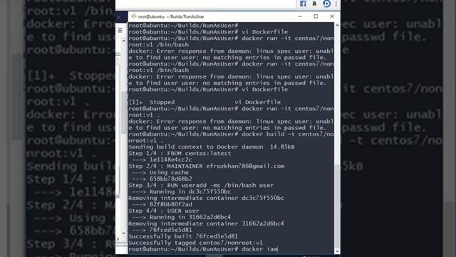 docker2 video implementation on 25122018