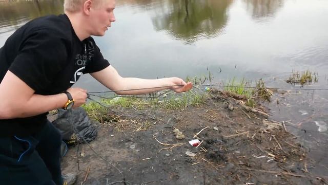 Рыбалка на сеть. Москварека.
