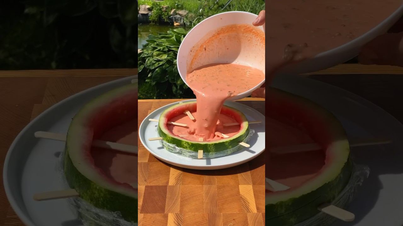 Рецепт мороженого из арбуза