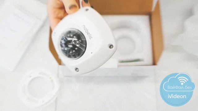 Распаковка облачной WI-FI камеры Ivideon Nobelic NBLC-2210F-WMASD (2Мп) с углом обзора 100°
