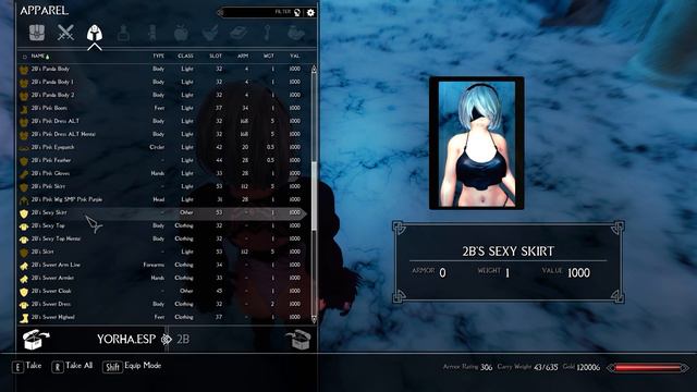 Skyrim: YoRHa 2B Follower 1.11 HDT