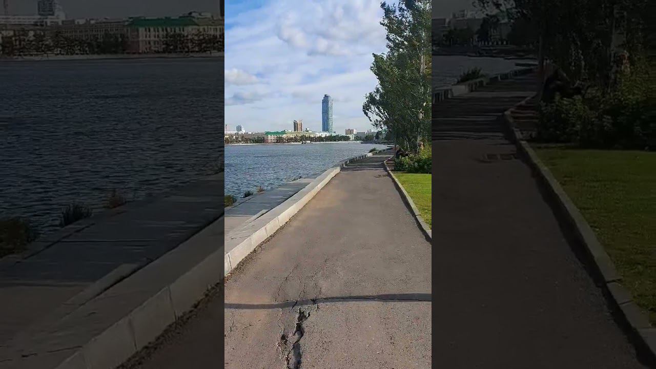 #осень2023 #красотавокруг #река #екатеринбург #набережная #катер