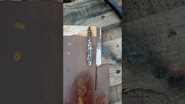 Сварка полуавтоматом без газа продолжение.
