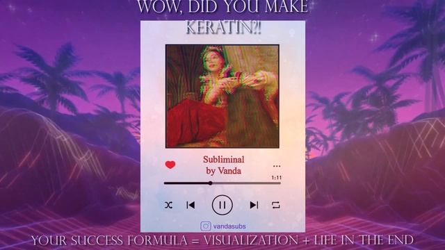 Ого, ты сделала кератин?! саблиминал ll Wow, did you make keratin?! subliminal