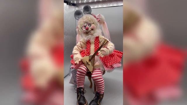 Авторская кукла : « Микки».