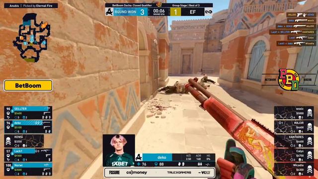 |RU| Aurora vs. Eternal Fire |BO3| BetBoom Dacha 2023 - Closed Qualifier |