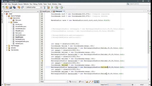Juego de naves (Java) - #16 Crear Asteorides