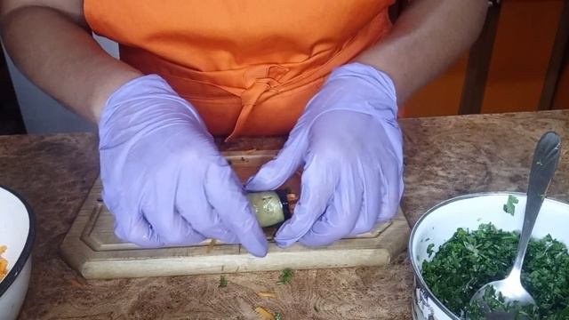 Рулетики из баклажан на зиму в банках!