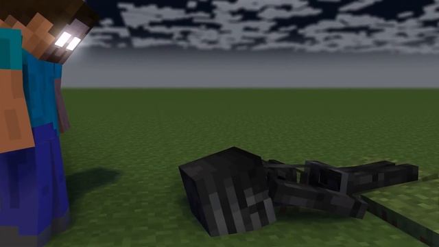 Herobrine VS Wither Skeleton Evil King Attack - Minecraft Animation