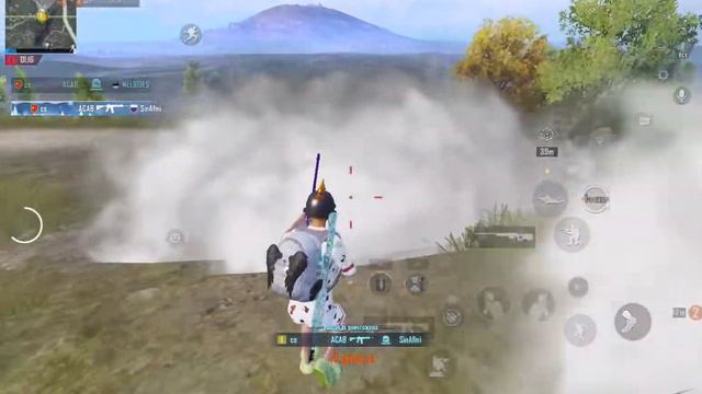 AWM делает грязь😈 дуо против сквадов на ранге завоеватель😱PUBG MOBILE 2.3 (в видео присутствует мат