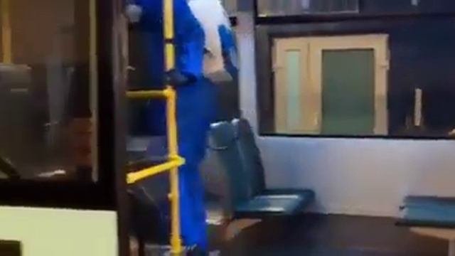 Дезинфекция в калининградских автобусах
