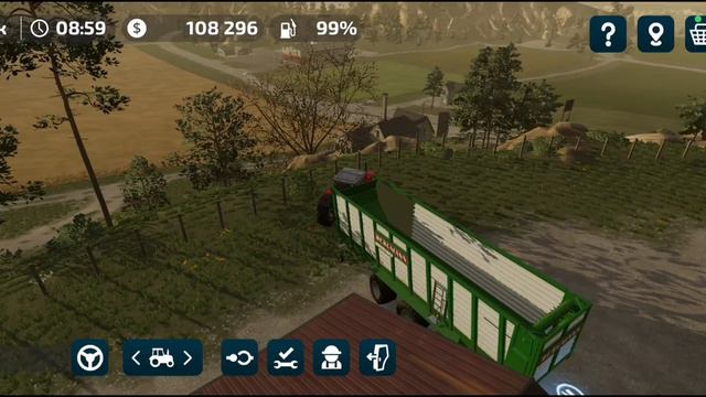 Показываю свою ферму в Farming Simulator 23