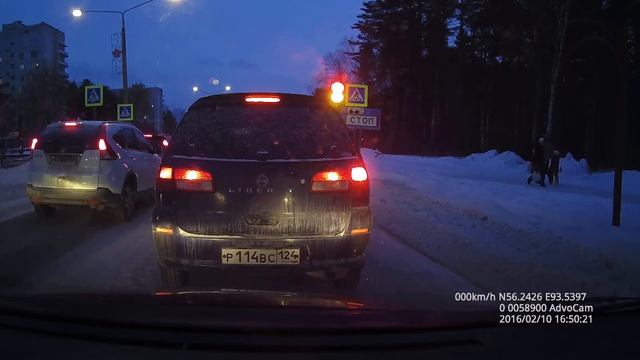 Идиотский светофор железногорск